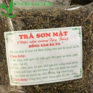 Trà sơn mật hồng sâm